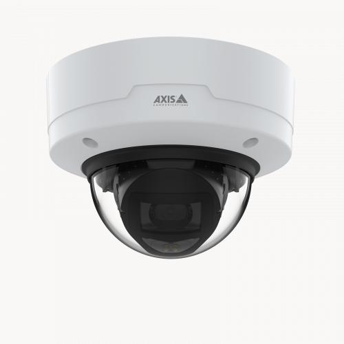 Купольная камера AXIS P3268-LV Dome Camera, установленная на потолке, вид спереди