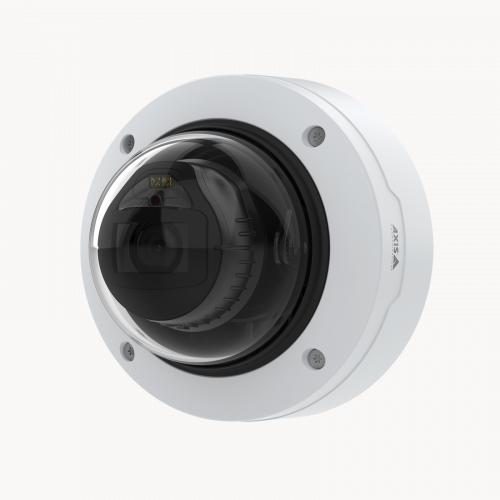 AXIS P3268-LV Dome Camera on wall from left