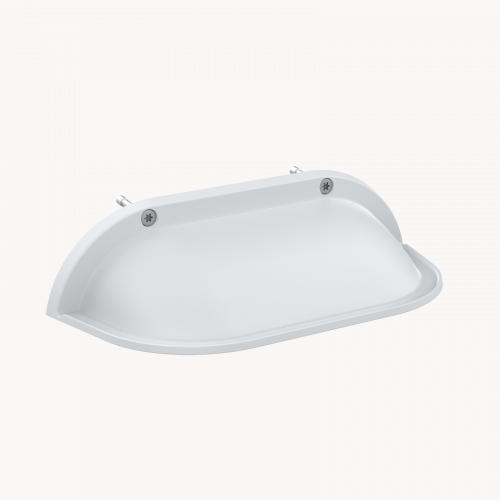 White AXIS TP3811 Weathershield, right angle