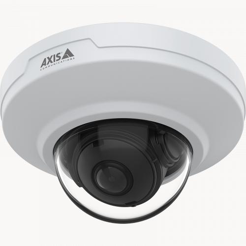 AXIS M3086-V Dome Camera, viewed from its left angle