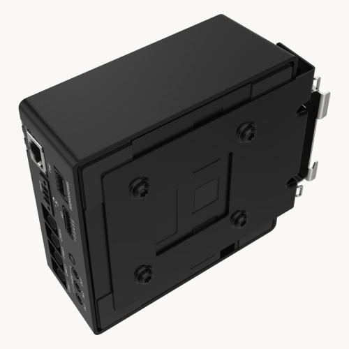 AXIS TF9903 DIN Rail Clip: a black box.