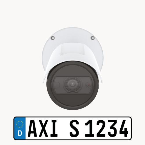 정면에서 본 AXIS P1465-LE-3 License Plate Verifier Kit