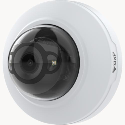 AXIS M4216-LV Dome Camera、壁面設置、左から見た図