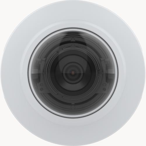 AXIS M4218-V Dome Camera、壁面設置、正面から見た図