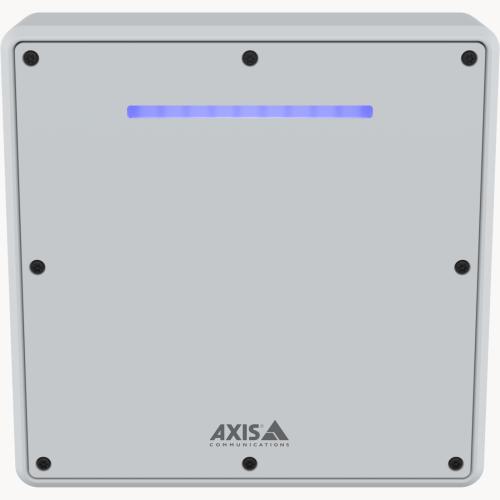 Radar Axis avec façade blanche AXIS D2210-VE et LED bleues