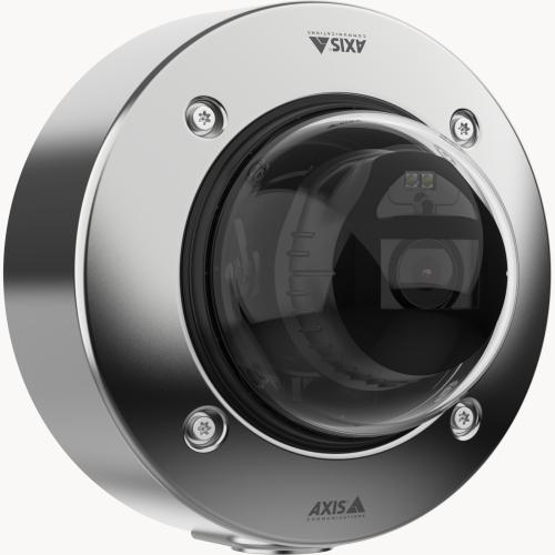AXIS P3268-SLVE Stainless steel Dome Camera wall mounted right view