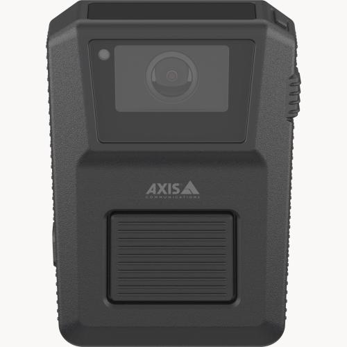 AXIS W120 Body Worn Camera、正面から見た図