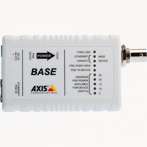 Базовый блок AXIS T8641 PoE+ over Coax Base