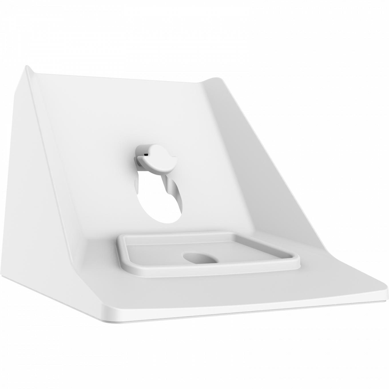 Table stand bracket for AXIS M1065-L IP camera. The stand is viewed from its right angle. 