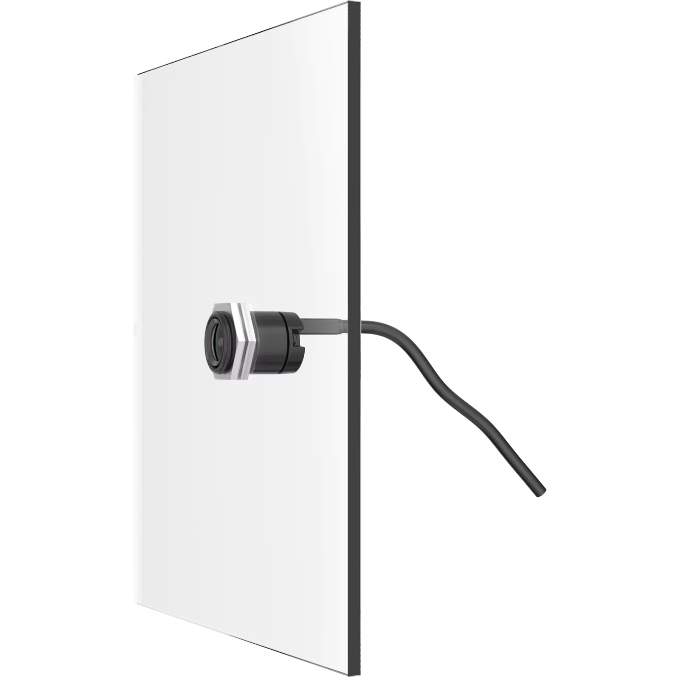 AXIS FA1105 Sensor Unit, mounted locking nuts