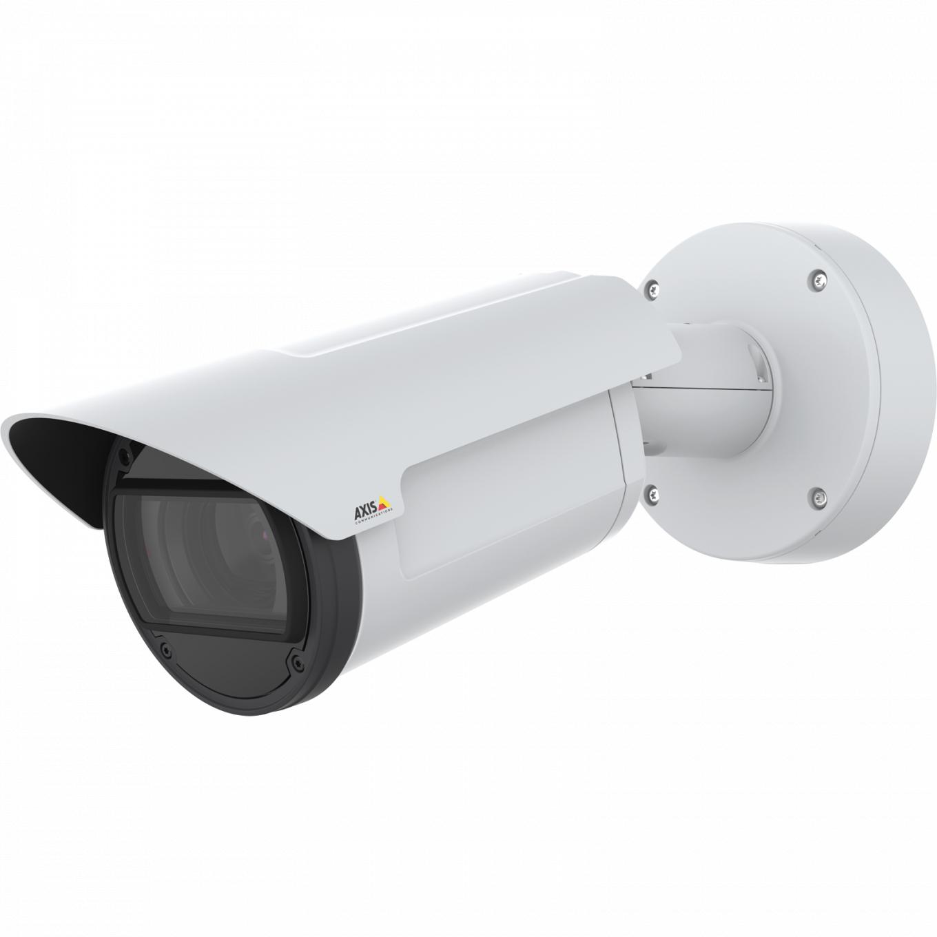 AXIS Q1786-LE IP Camera has OptimizedIR. The product is viewed from its left angle.