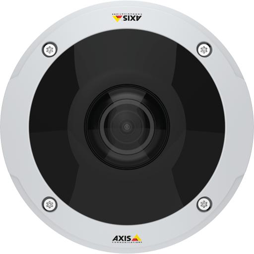 Image de face de la caméra IP AXIS M3058-PLVE.