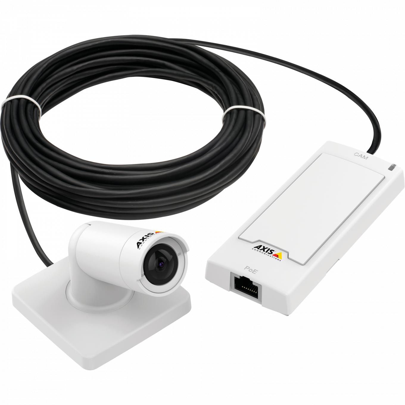 AXIS P1254 Network Camera con unidad principal y cable