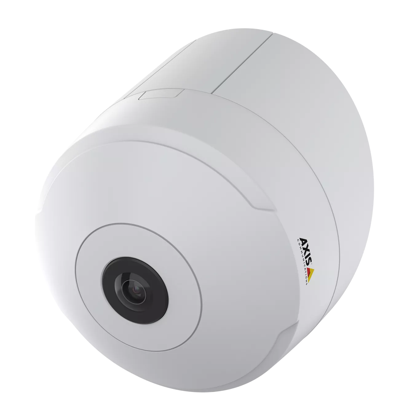 AXIS TM3001 Tilt Mount zusammen mit AXIS M3067-P, von links betrachtet