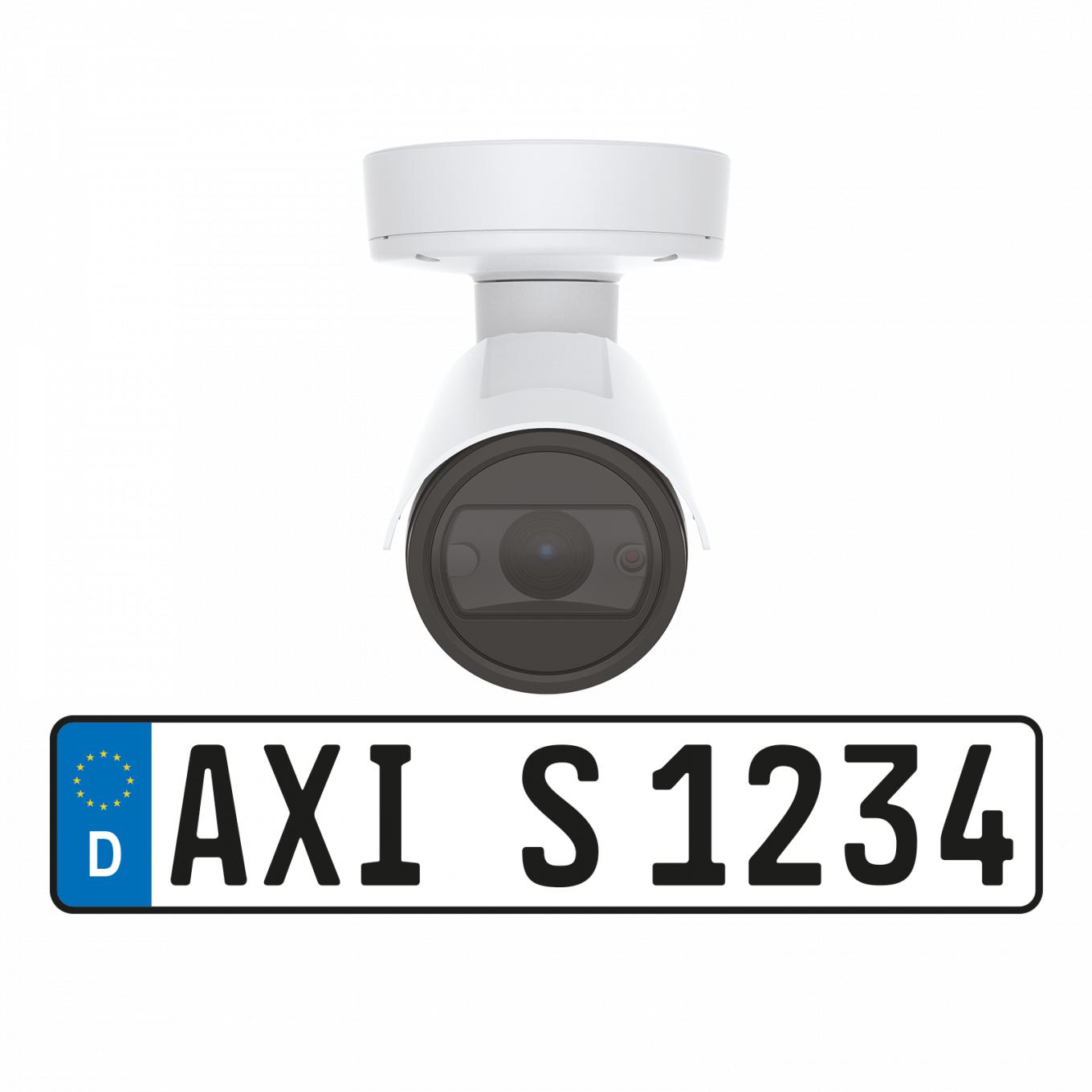 AXIS P1455-LE-3 License Plate Verifier Kit, viewed from its front