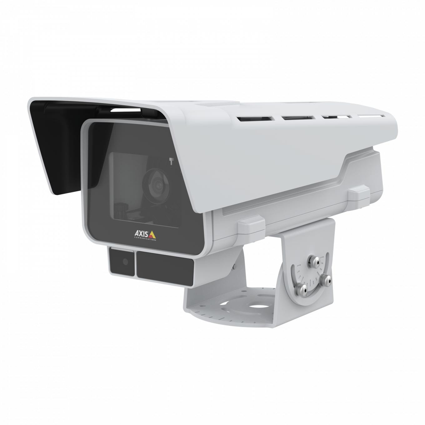 AXIS P1378 Network Camera가 장착된 AXIS TQ1501-E Crane 및 트래픽 마운트