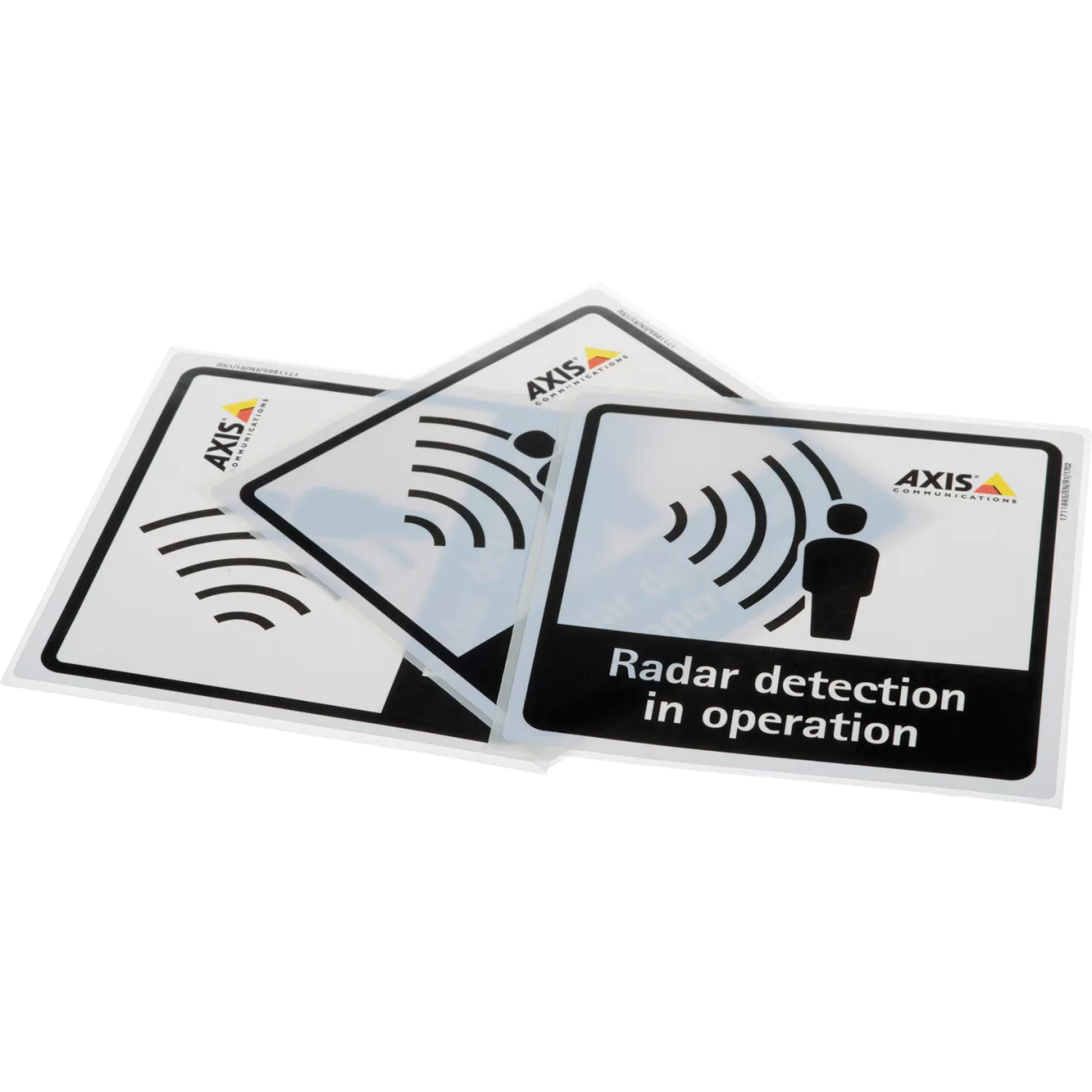 AXIS Radar Detection Sticker