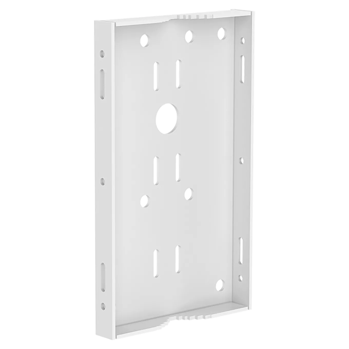 AXIS T93C Wall Pole Conduit Back Box, petit modèle, vue de l’angle droit