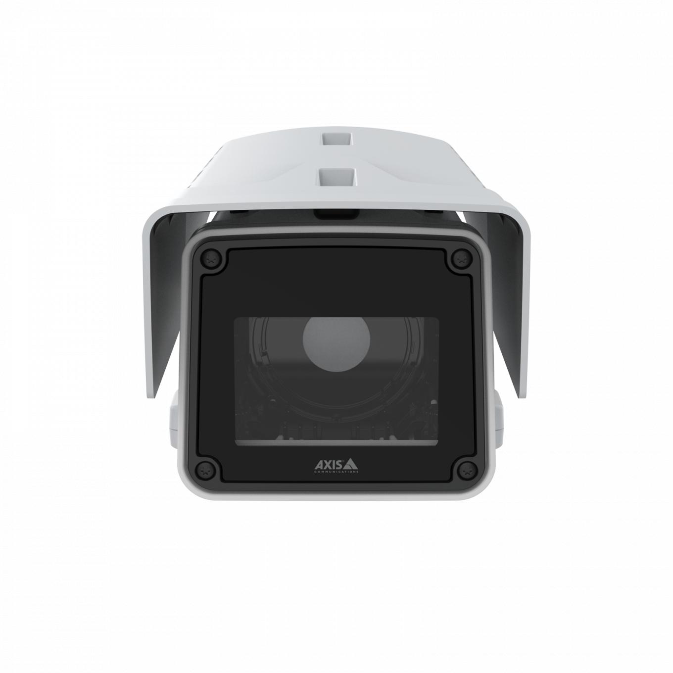 AXIS Q1656-BE Box Camera, viewed from its front