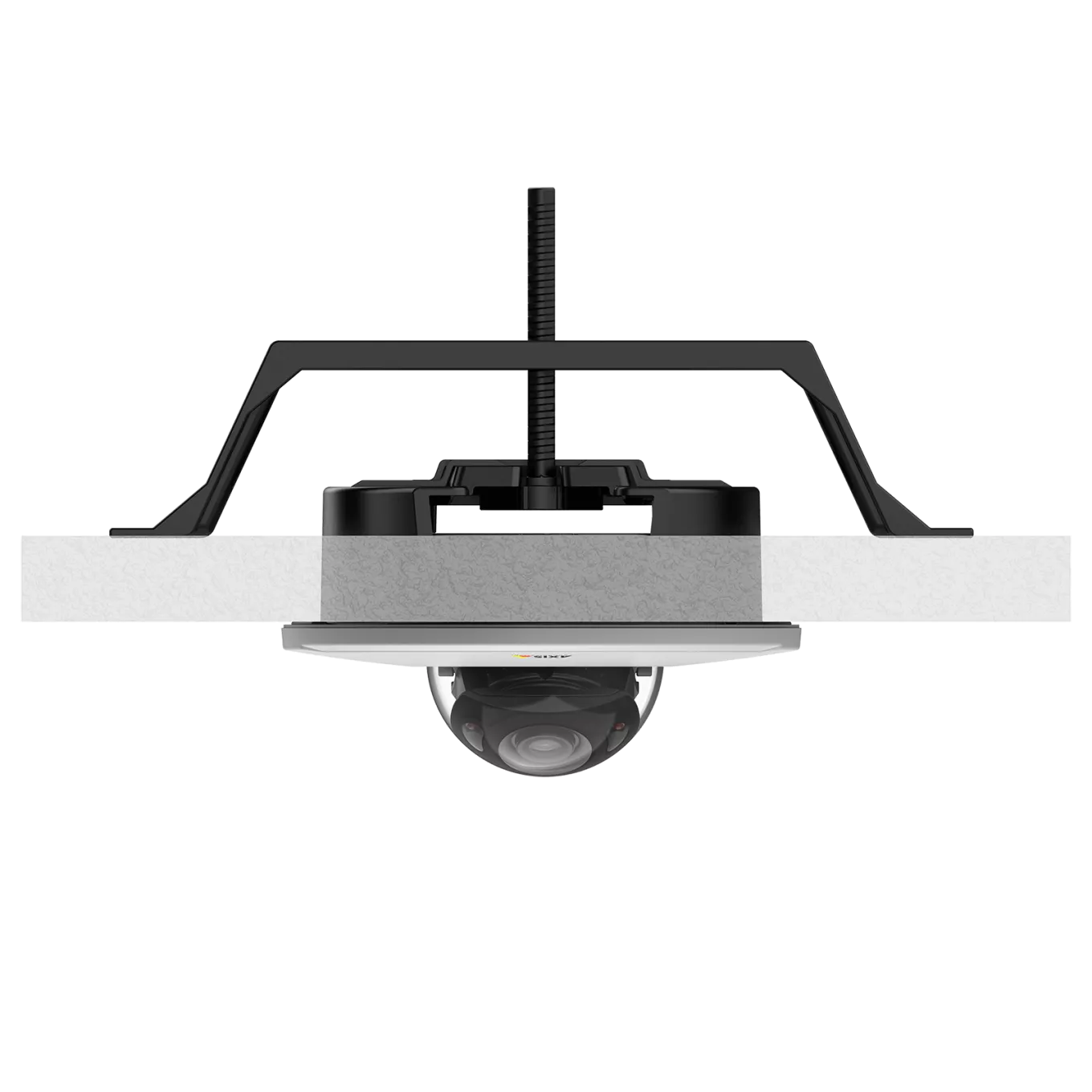 Installation der AXIS T94C01L Recessed Mount, durchtrennt