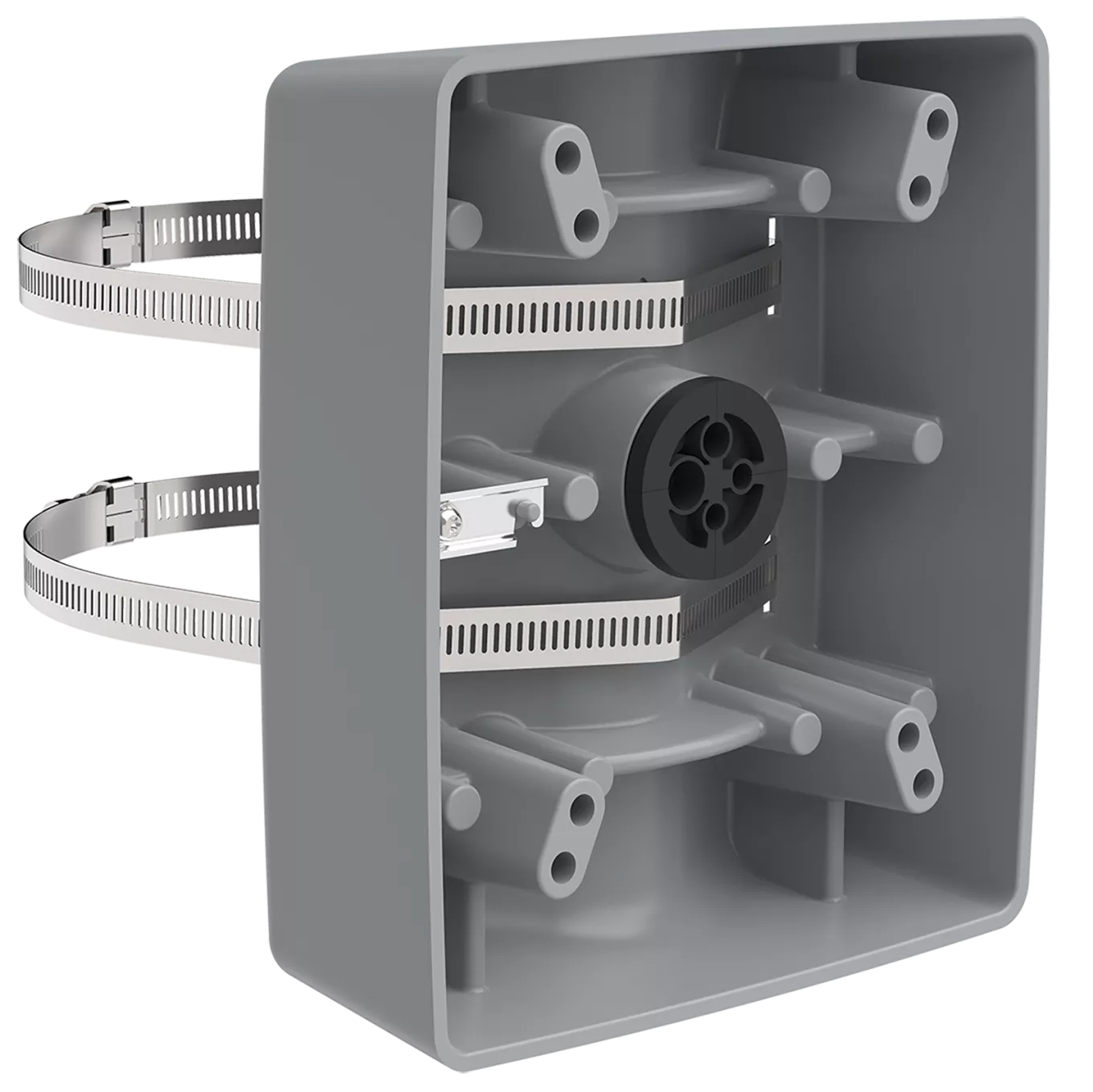 AXIS T91B57 Pole mount Grey from the right angle