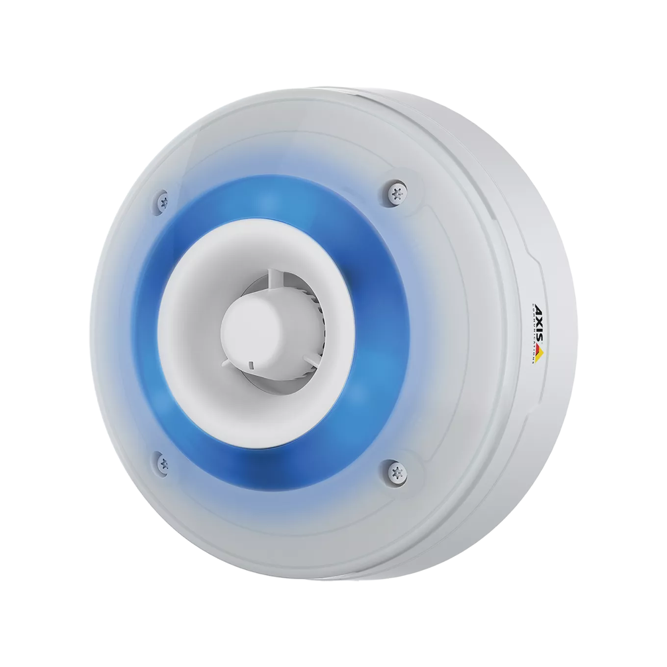 AXIS D4100-E Network Strobe Siren vista pelo ângulo esquerdo