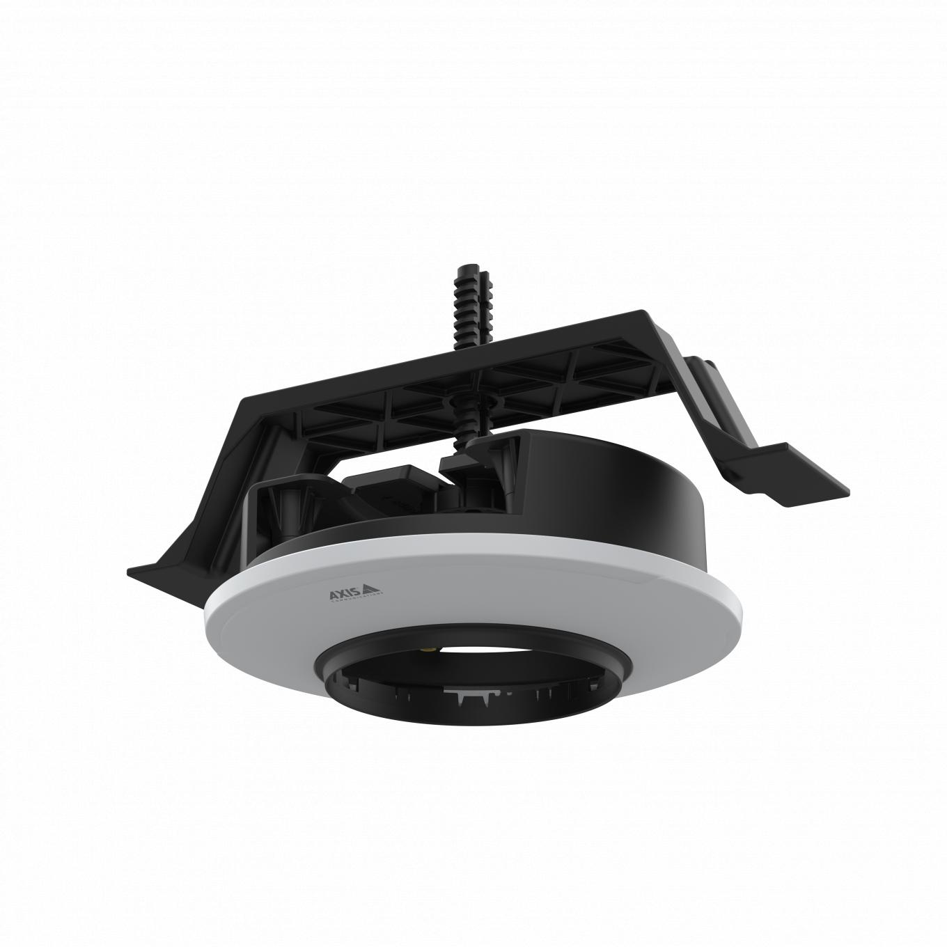 AXIS TP3203 Recessed Mount black and grey viewed from its left