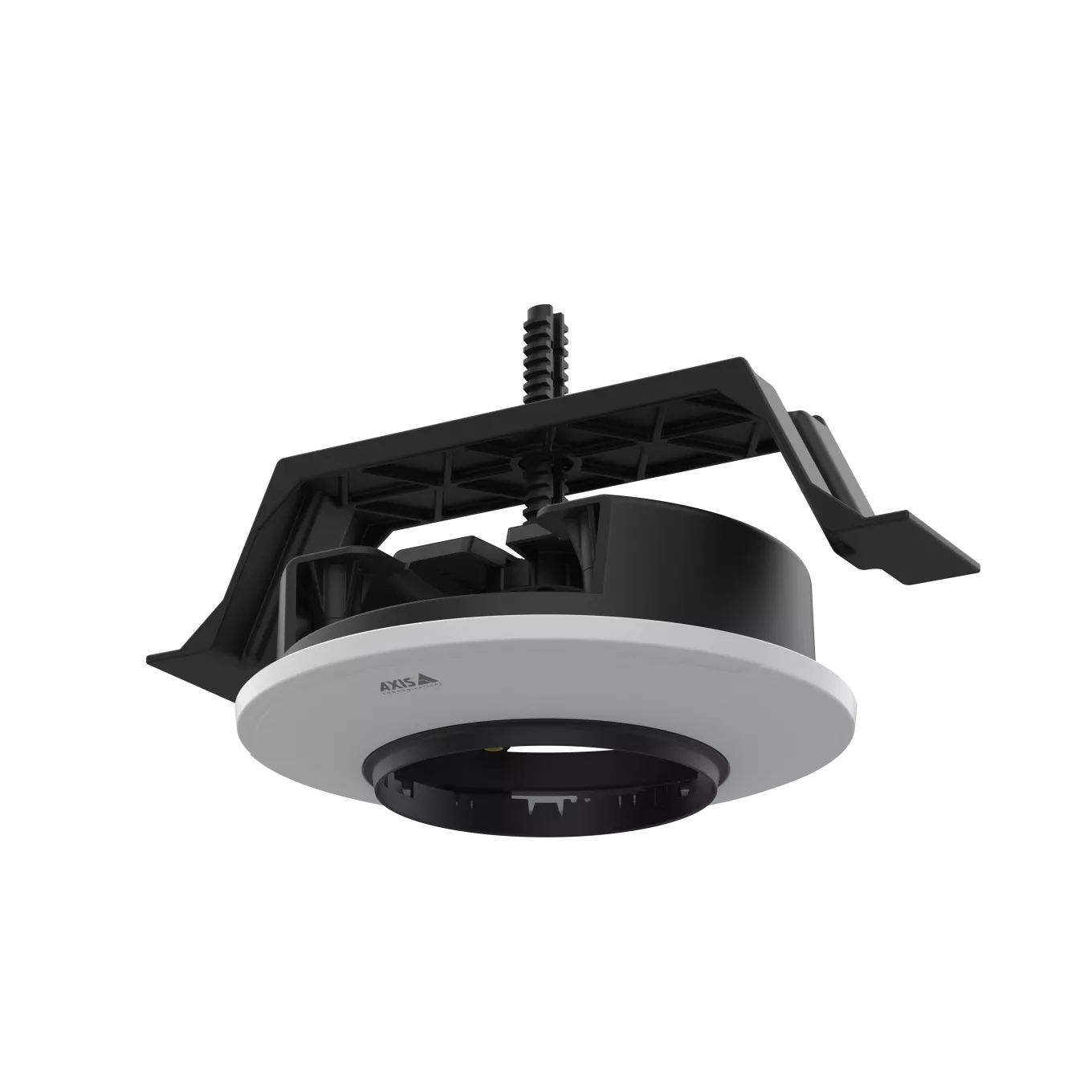 AXIS TP3203 Recessed Mount negro y gris visto desde su izquierda