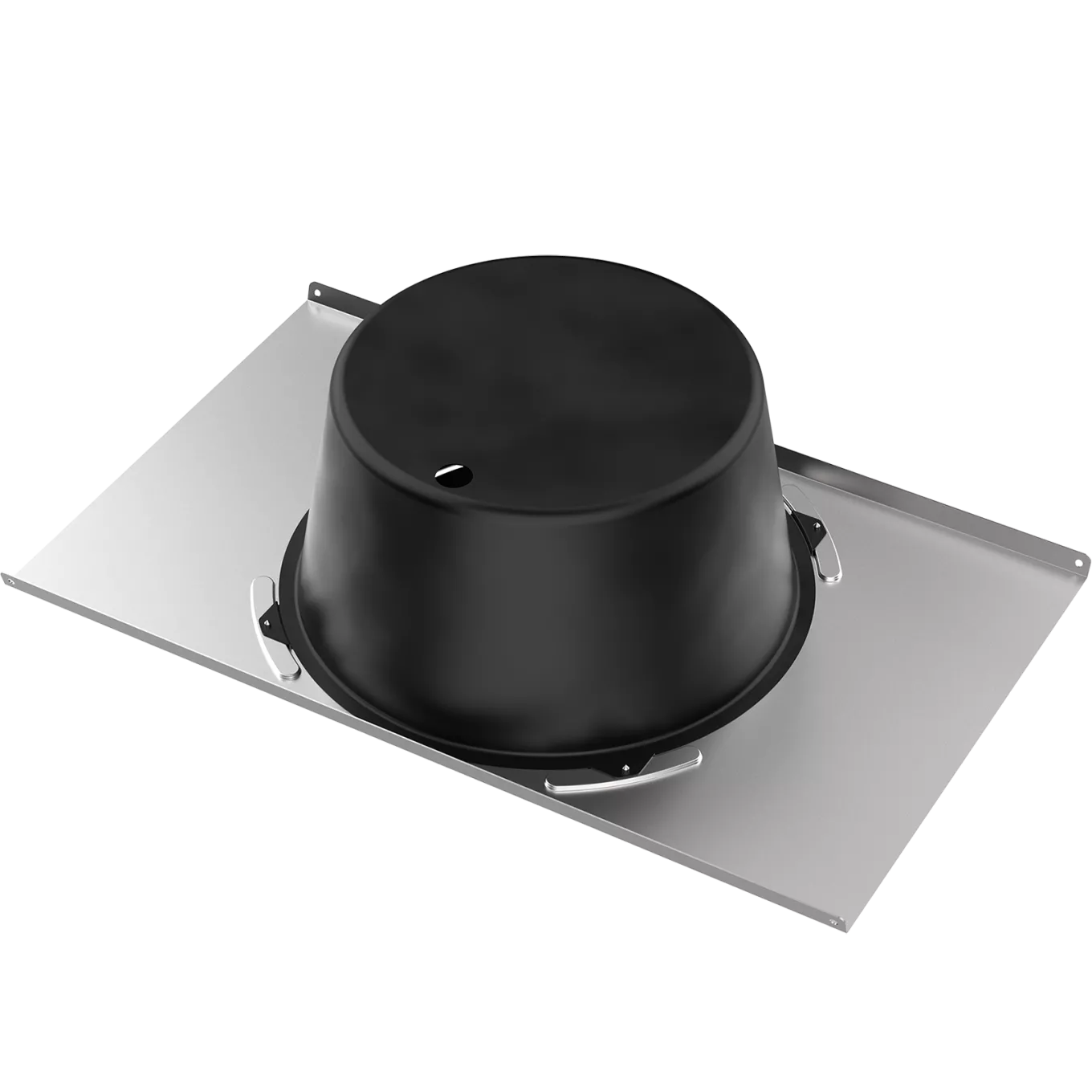 AXIS TC1702 Back Cover, mounted with AXIS TC1603, viewed from its left angle