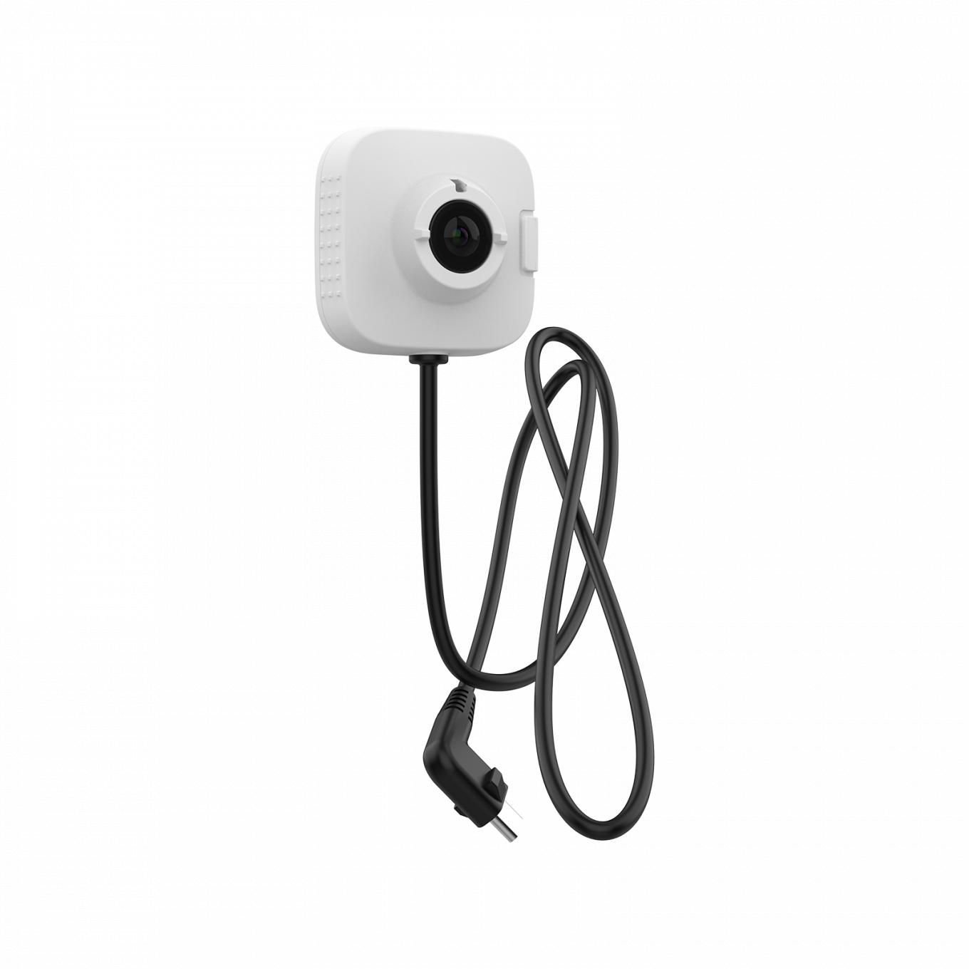 TW1201 Body Worn Mini Cube Sensor w kolorze białym.