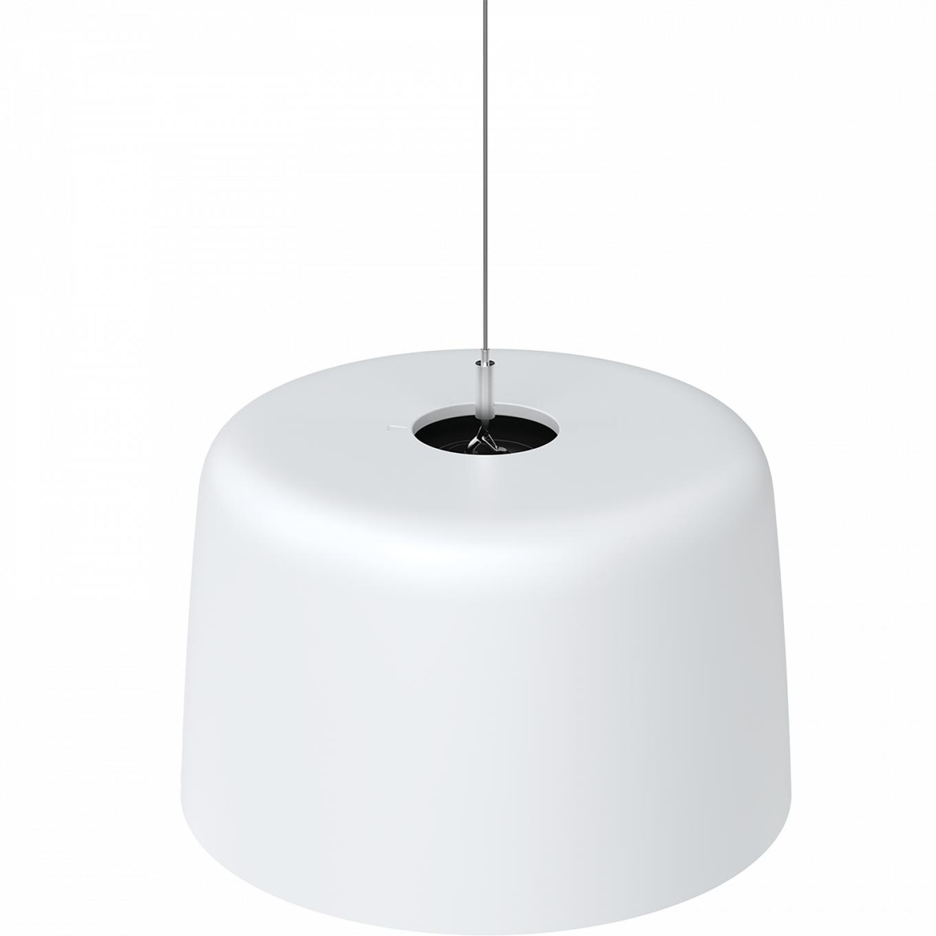 AXIS C1510 Network Pendant Speaker, mounted in the ceiling, viewed from the above