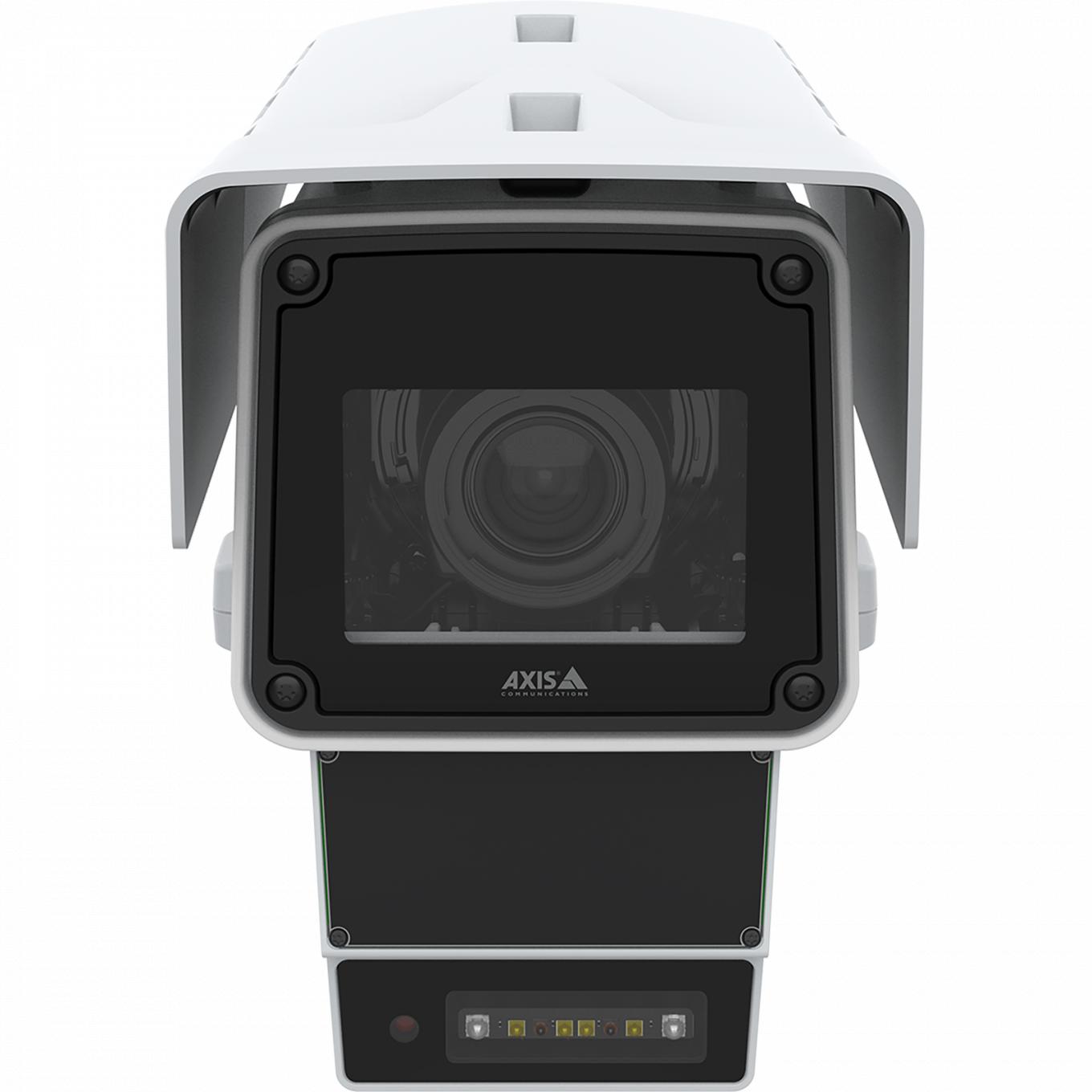 AXIS Q1656-DLE Radar-Video Fusion Camera, viewed from its front