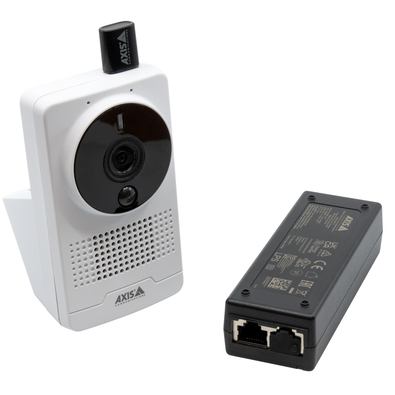 AXIS TM1901 Wireless Kit mounted to camera
