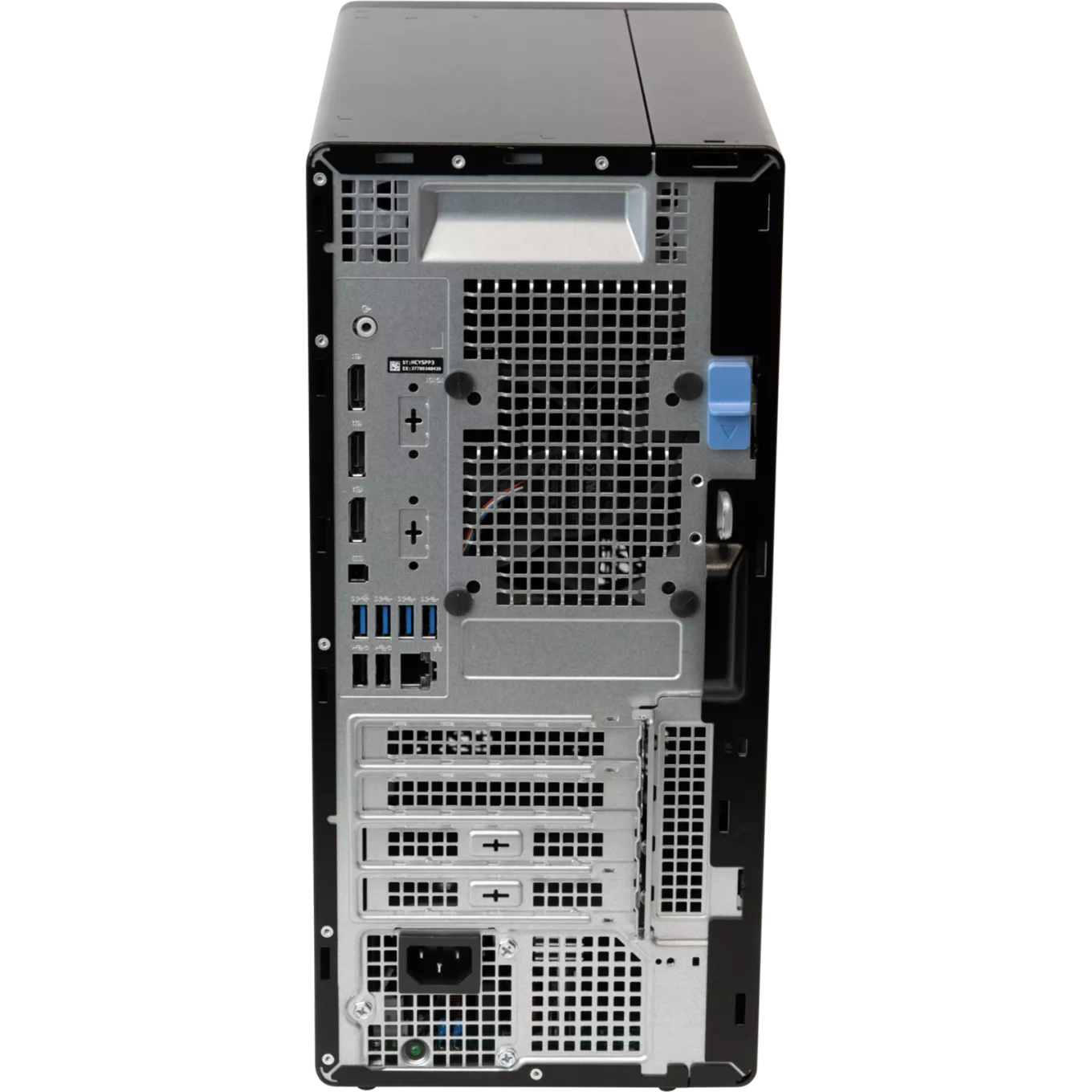 AXIS Camera Station S1216 Tower Recording Server, vu de l'arrière