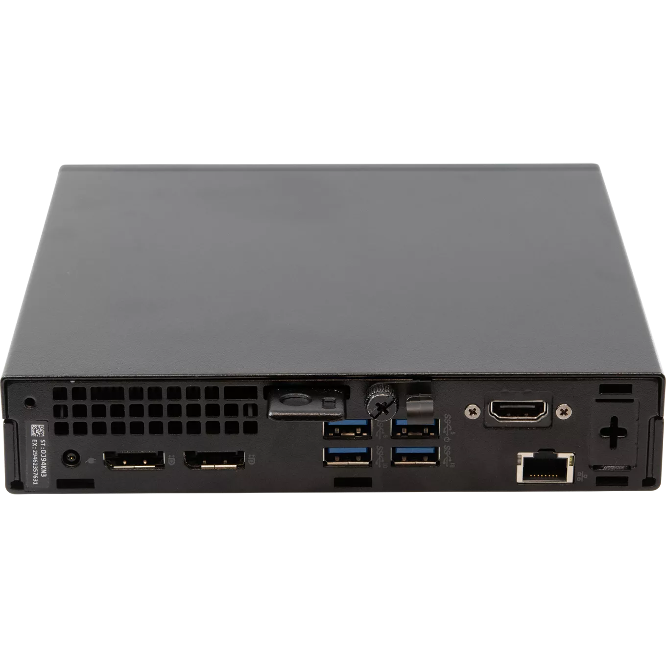 AXIS Camera Station S9301 Workstation, viewed from its back