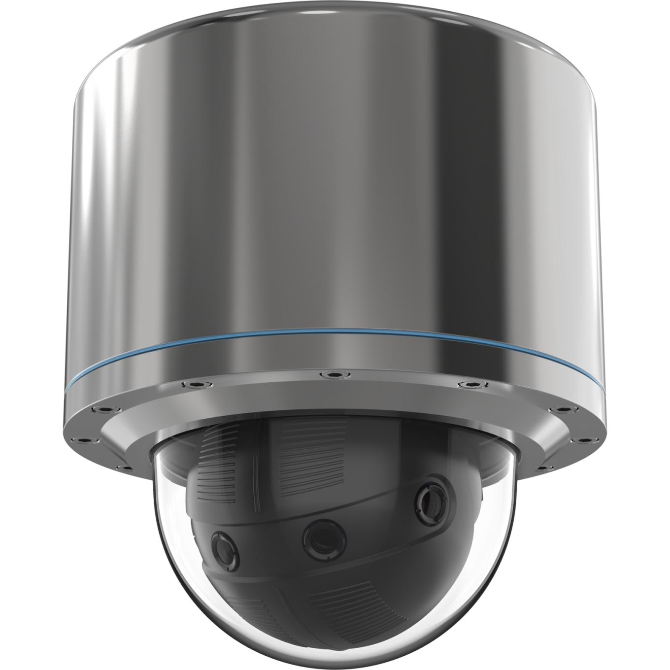 ExCam XF P3807 Explosion-Protected Panoramic Camera, viewed from its left angle