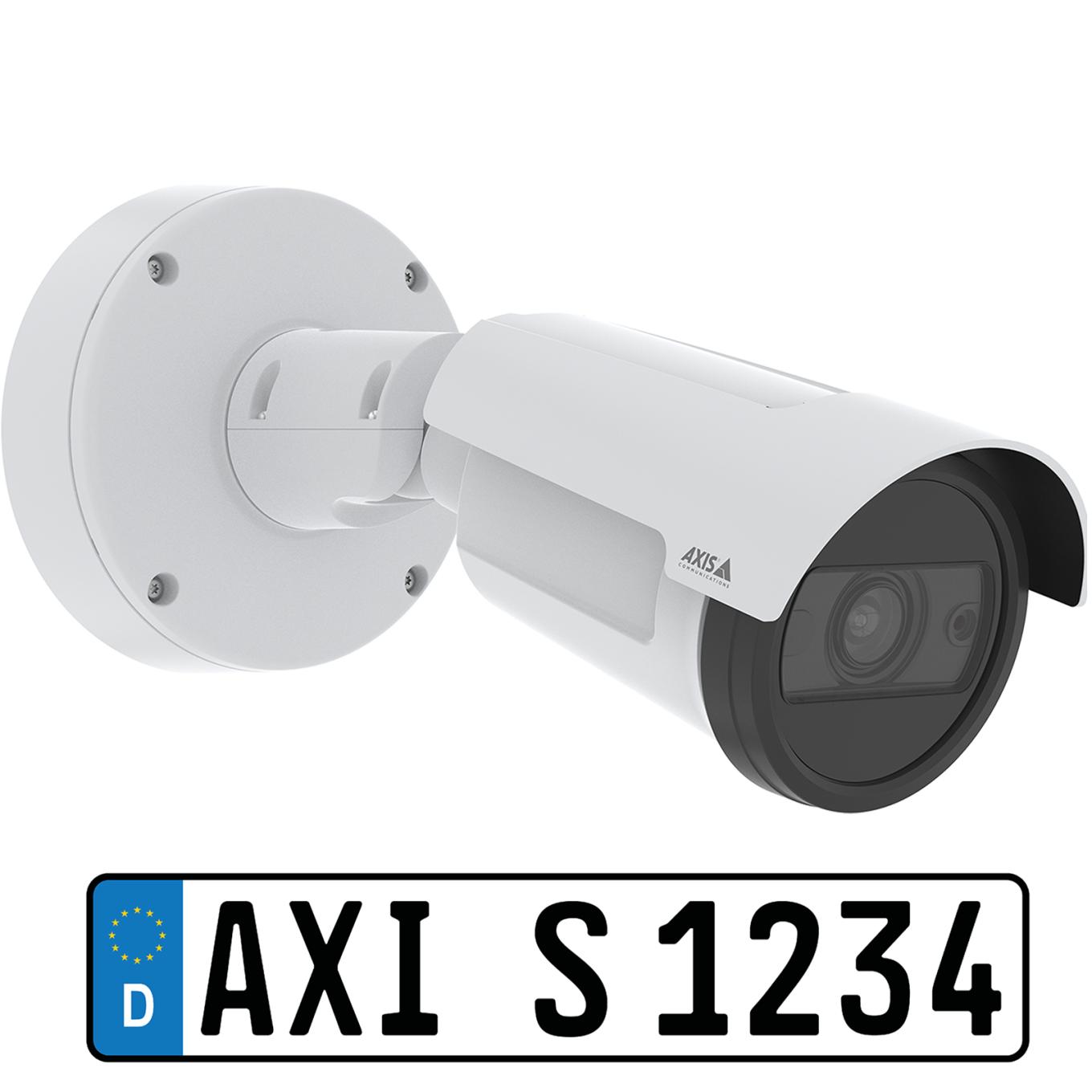 AXIS P1465-LE-3 License Plate Verifier Kit, viewed from its right angle