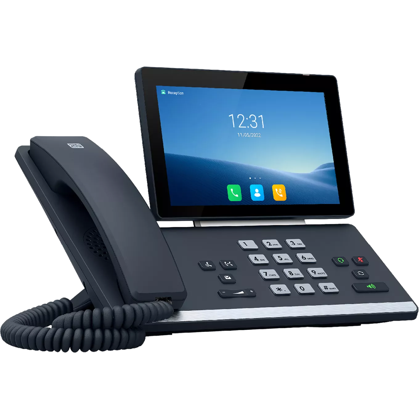 IP Telephone, viewed from its right angle