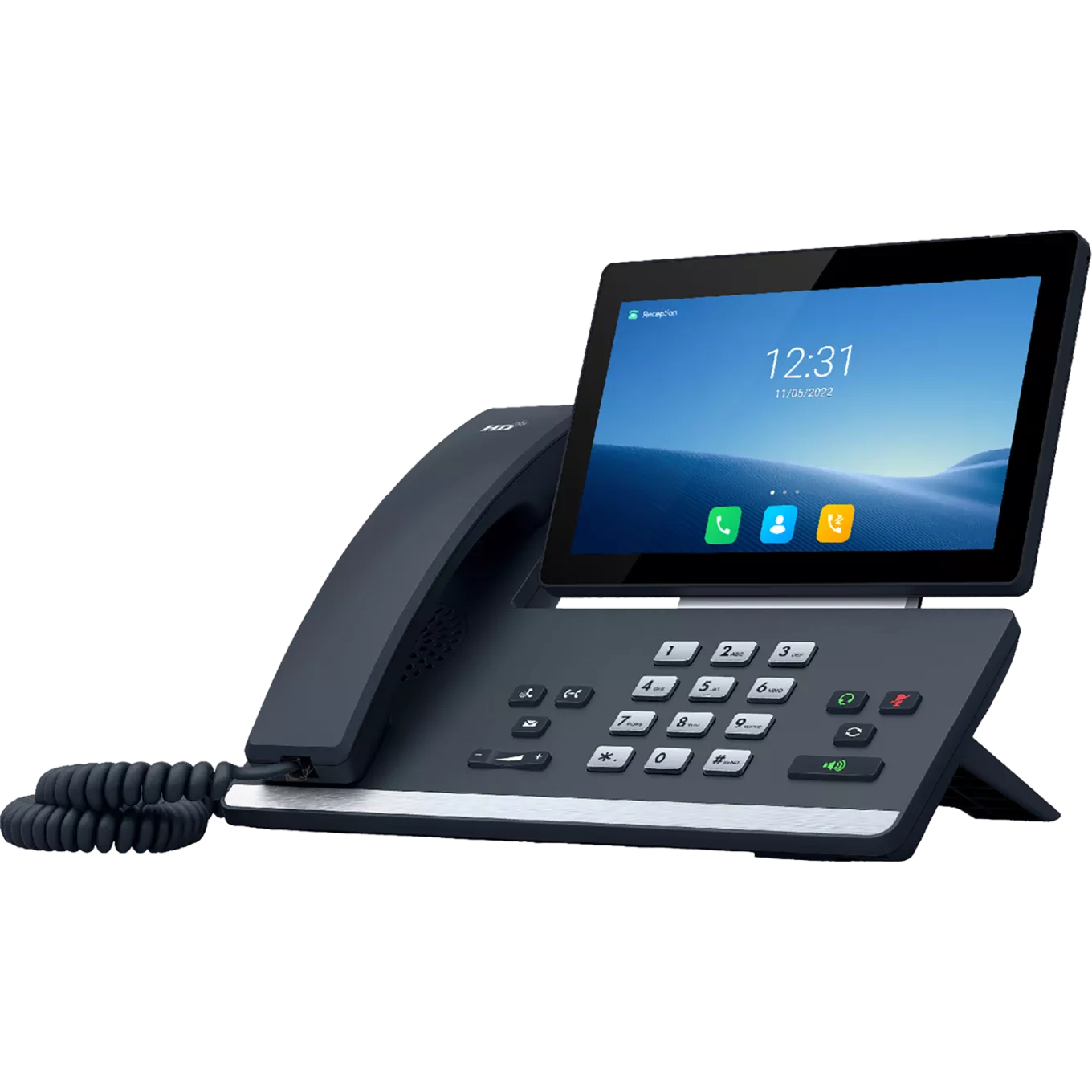IP Telephone, viewed from its left angle
