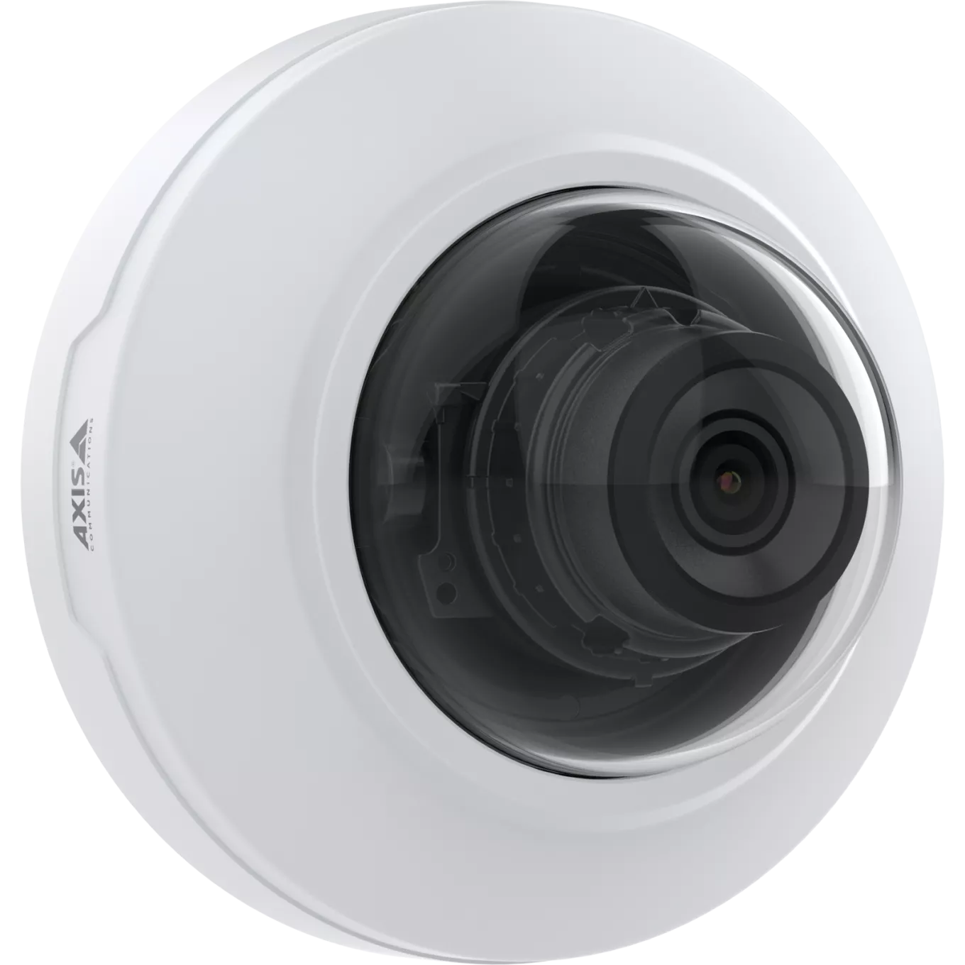 AXIS M4215-LV Dome Camera, parete, vista dal suo angolo destro