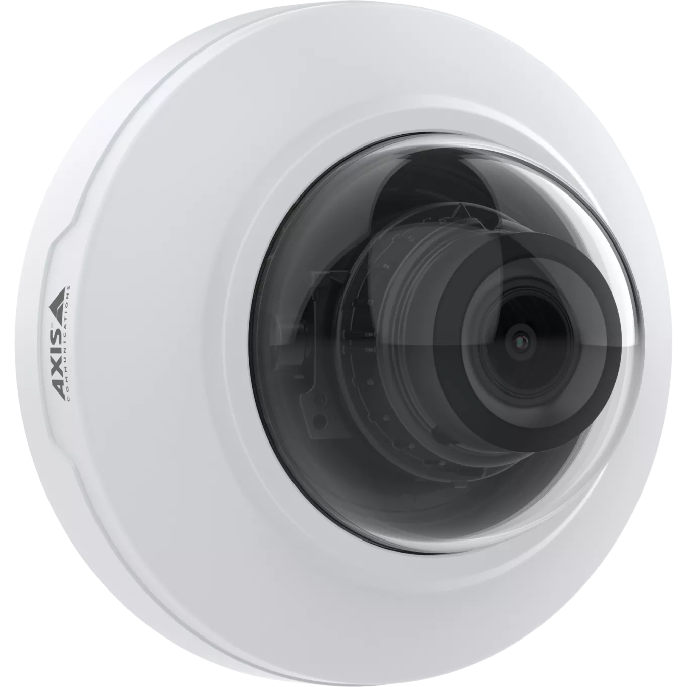 AXIS M4216-V Dome Camera, wall, viewed from its right angle