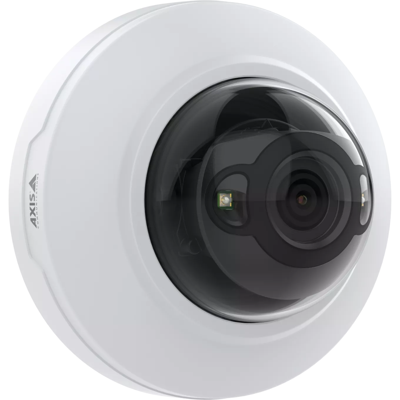 AXIS M4218-LV Dome Camera, wall, viewed from its right angle