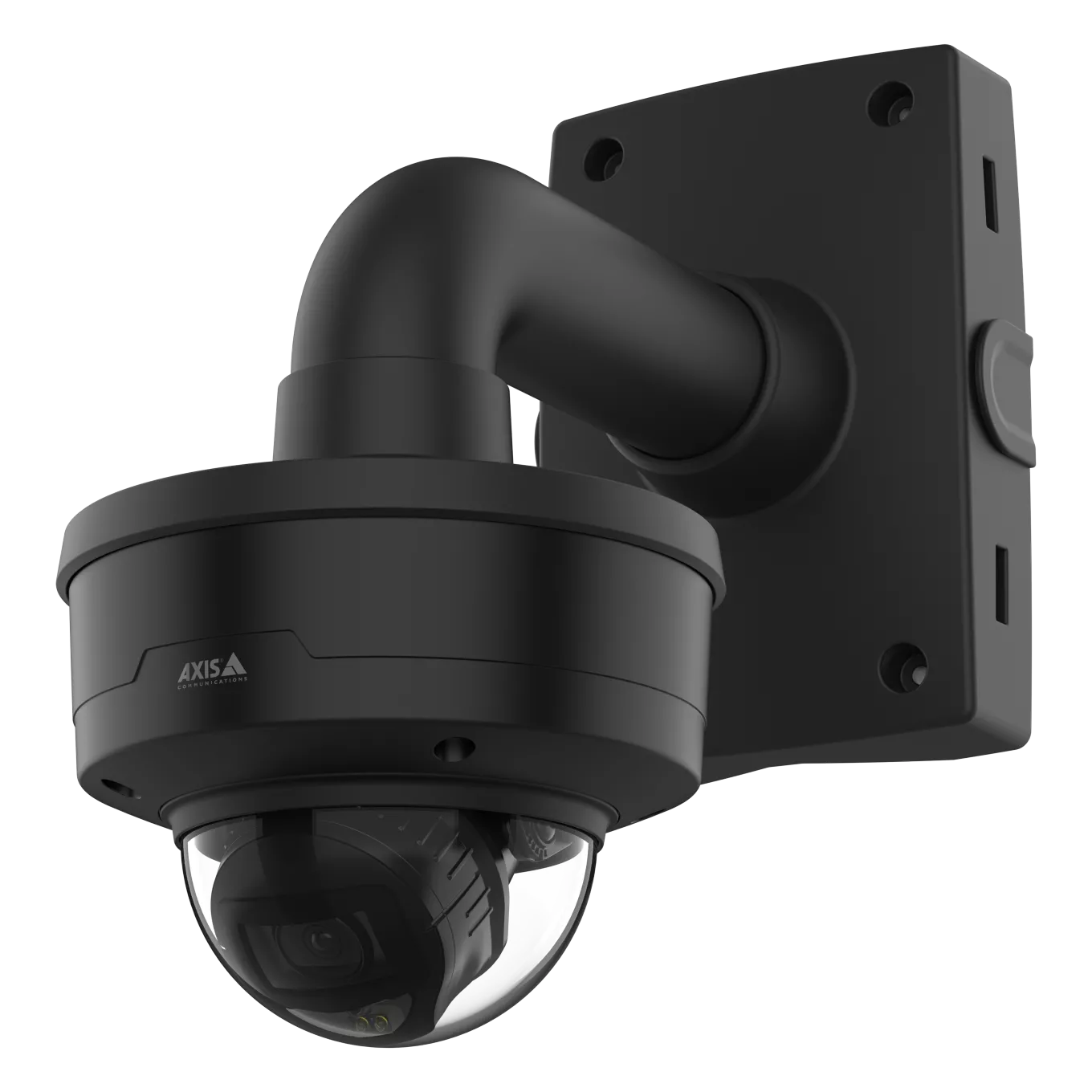 Kit caméra à dôme fixe noir. P3267-LVE avec TP3301-E et TP3106-E.
