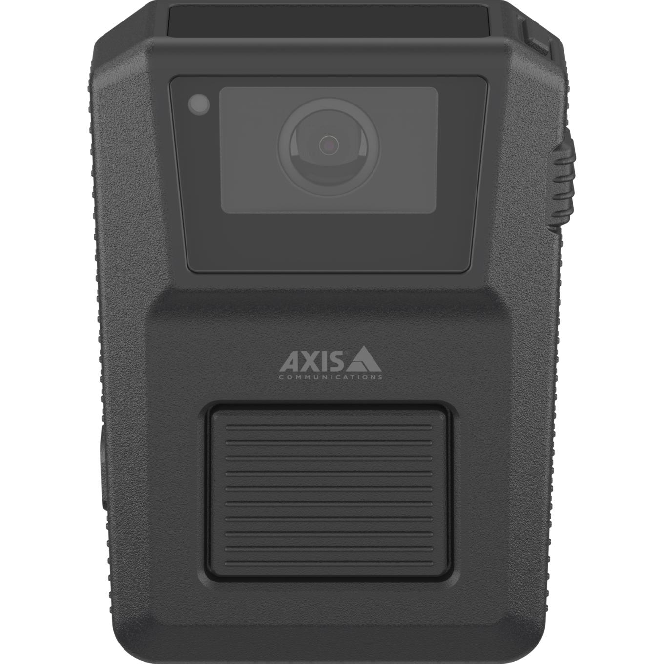 AXIS W120 Body Worn Camera, viewed from its front