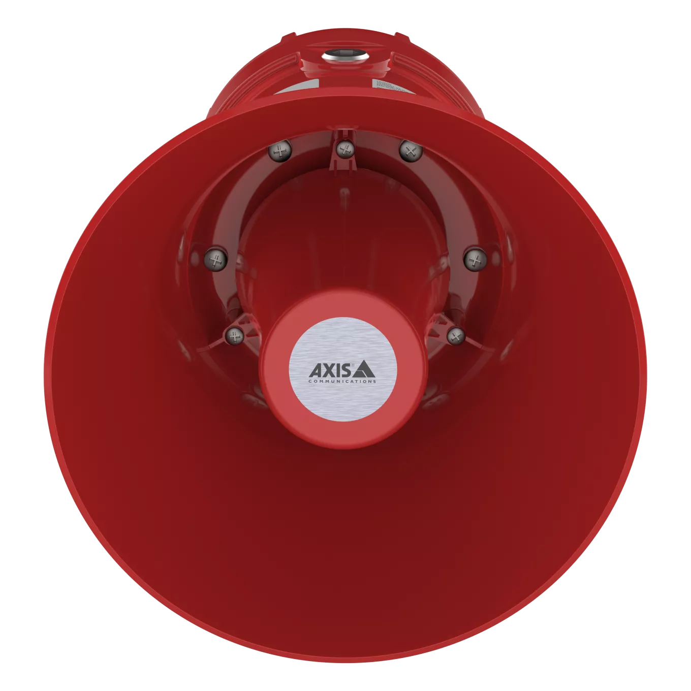 Haut-parleur à pavillon réseau AXIS XC1311 protégé contre les explosions, vu de son angle avant