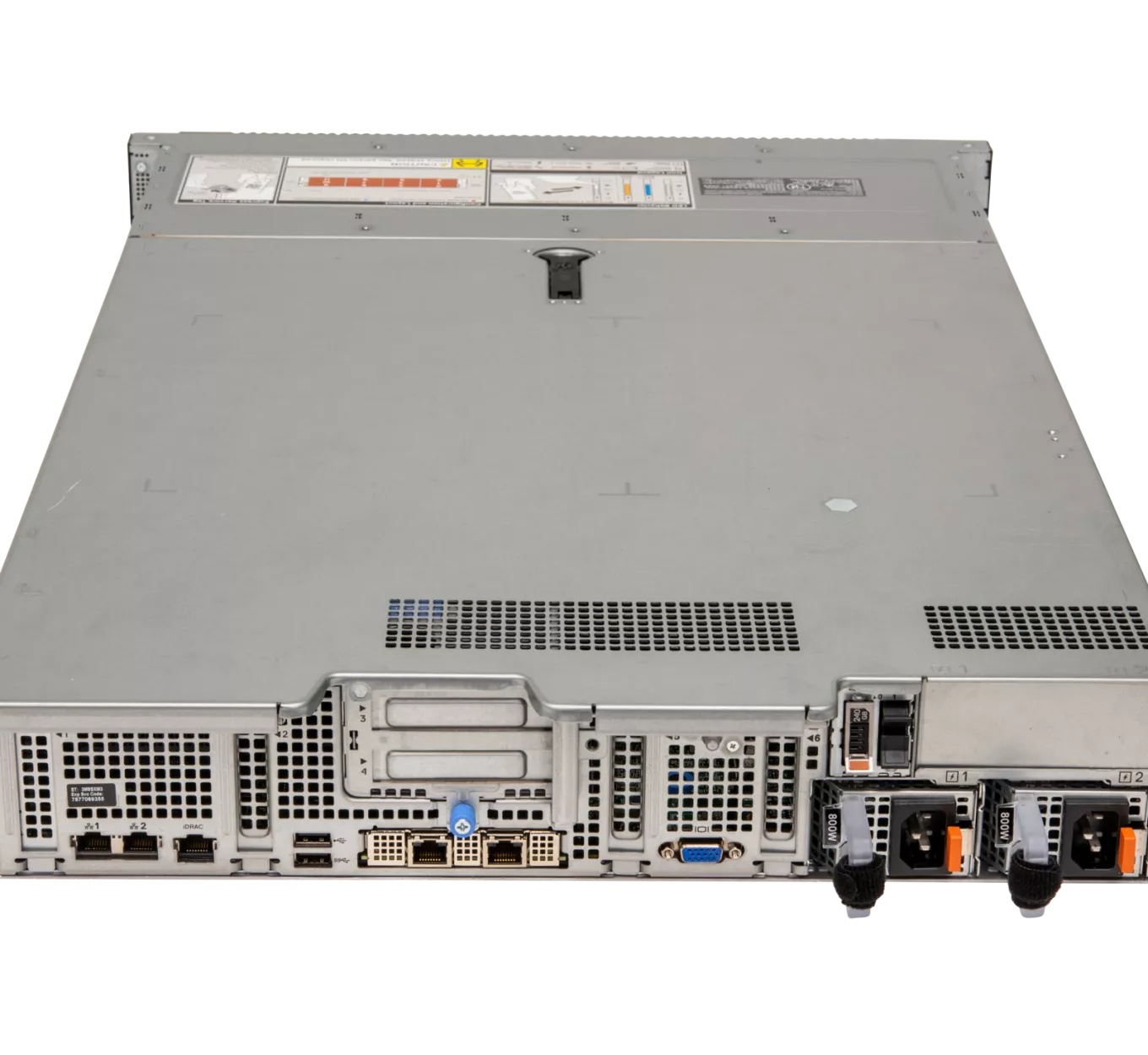 AXIS S1296 Rack parte trasera