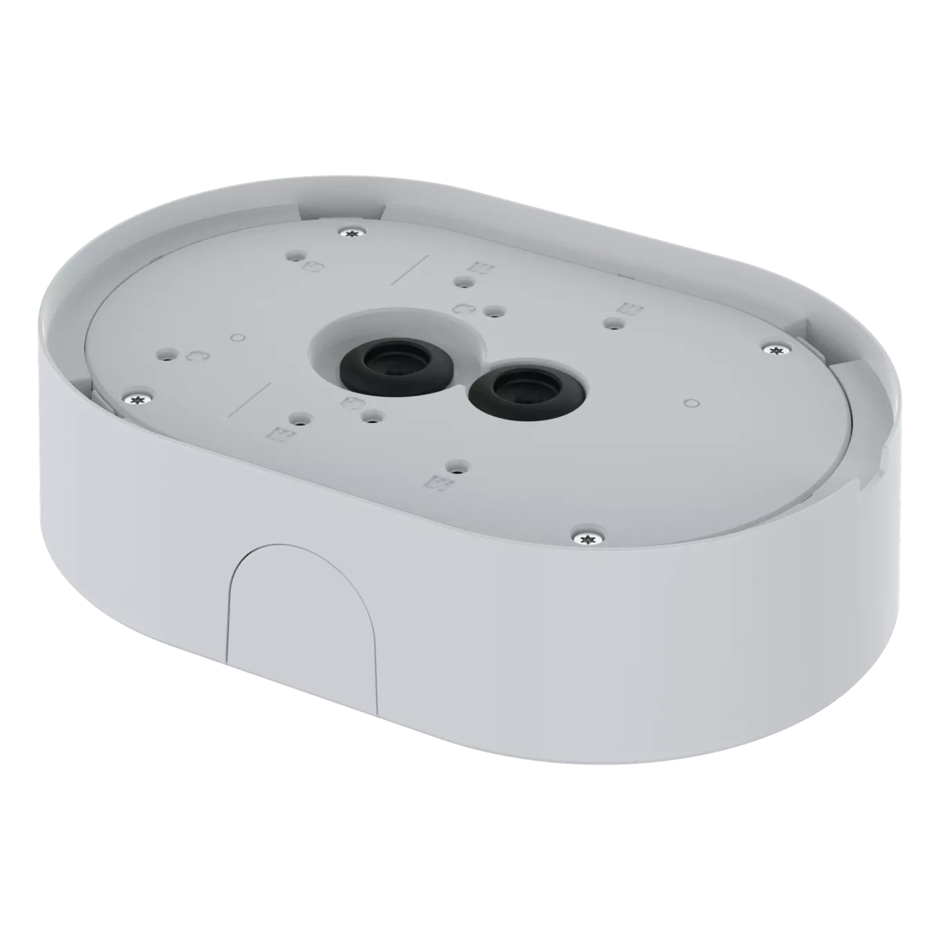 Cover sleeve that improves the fit of the conduit back box on the dome camera