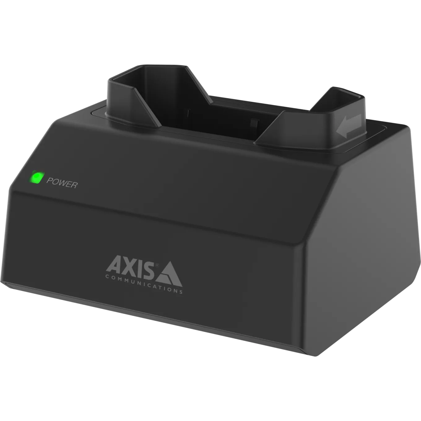 AXIS W700 Mk II Docking Station 1-bay, viewed from its left angle