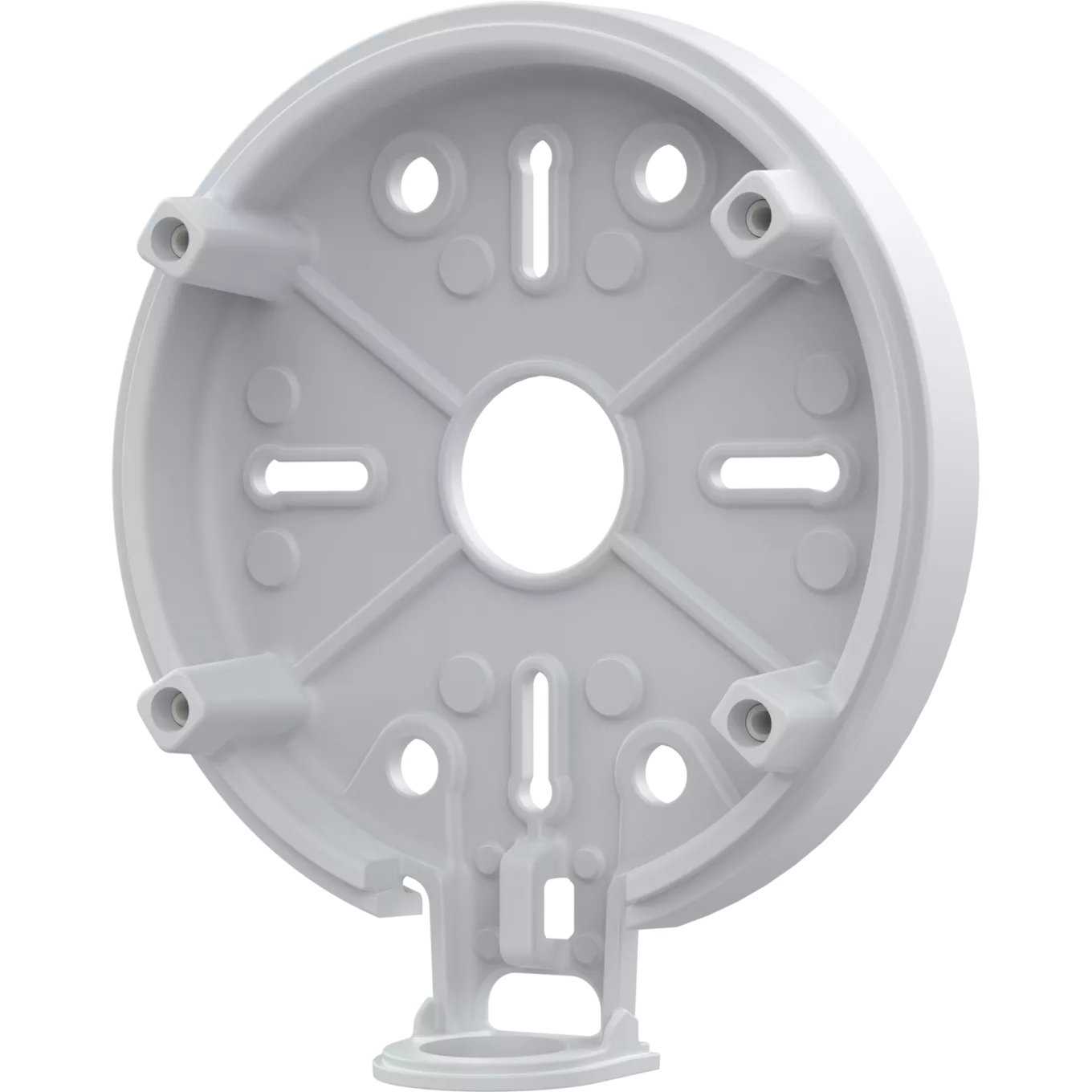 AXIS TQ1603-E Conduit Back Box, bianca vista da sinistra
