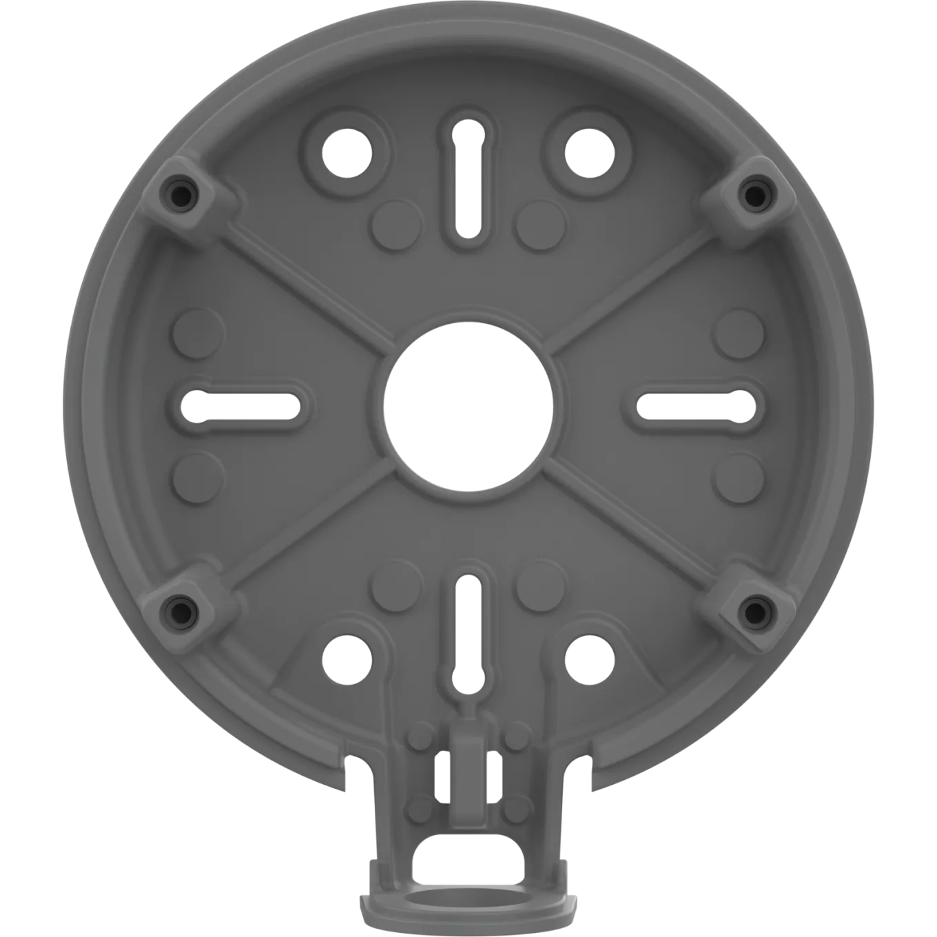 Graue Conduit Back Box von vorne